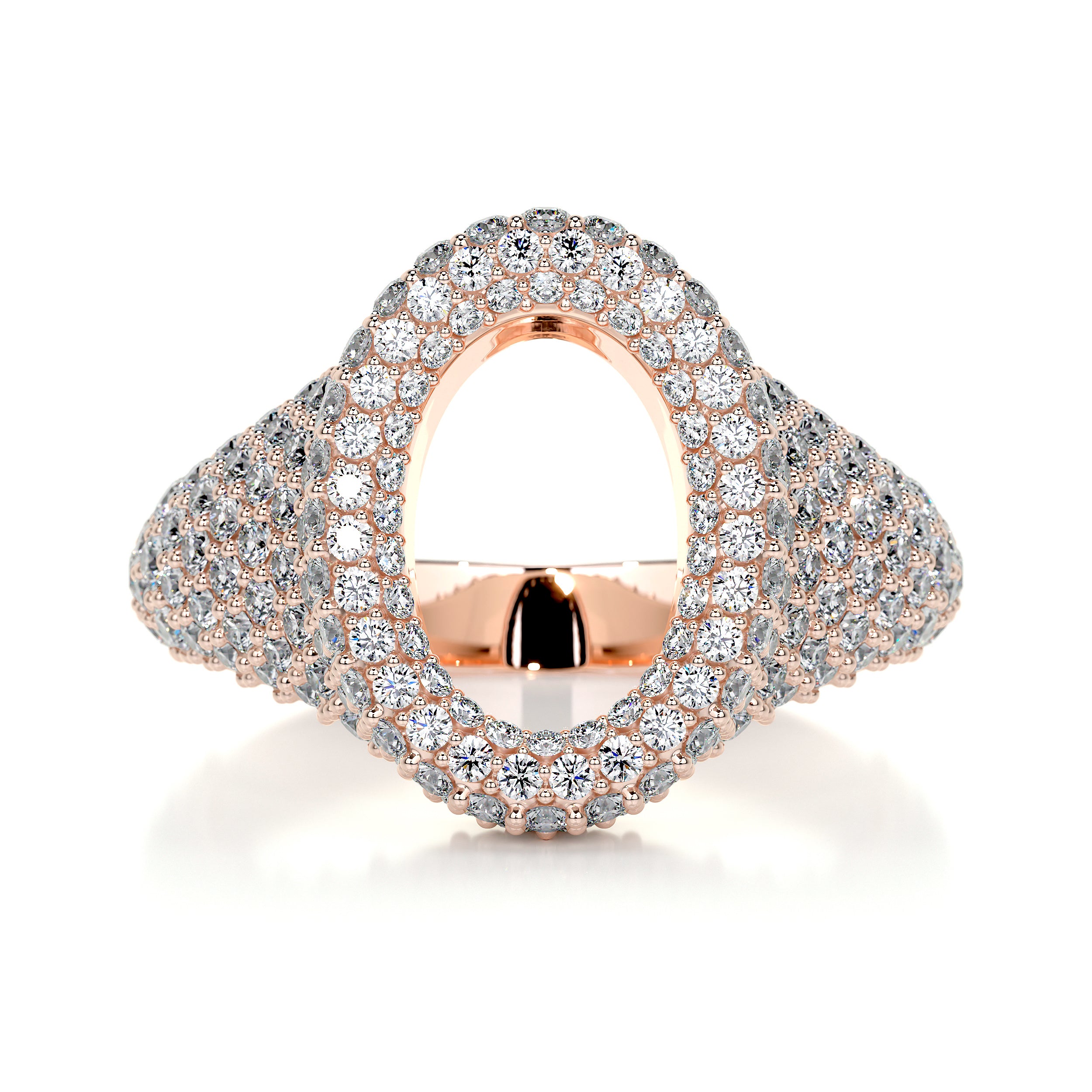 Angelina Wedding Ring (1.4 Carat) -14K Rose Gold、mySite、hinf8tx79