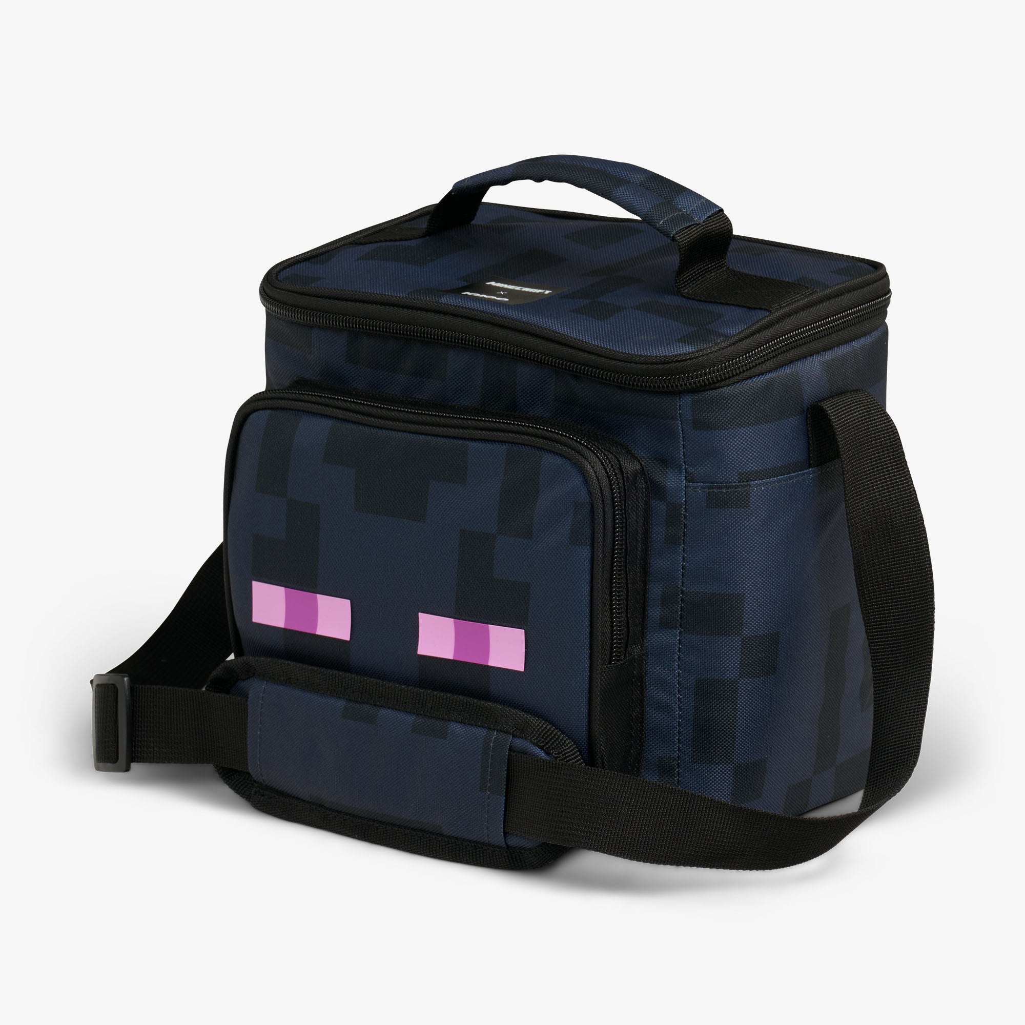 Minecraft Enderman Square Lunch Cooler Bag、mySite、noshort