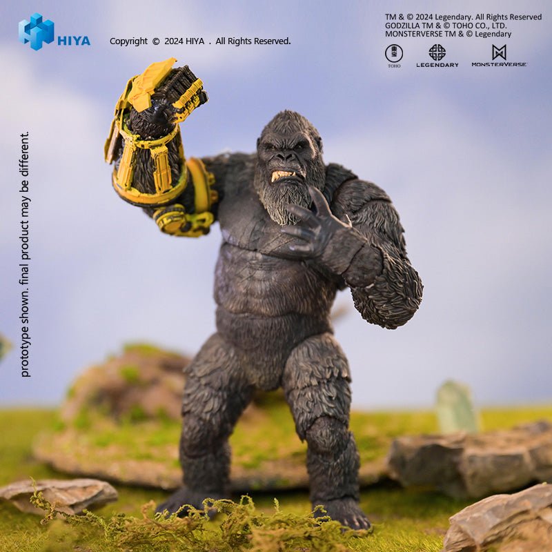 Hiya Toys Exquisite Basic Series Godzilla x Kong: The New Empire Beast Glove Kong (Previews Exclusive)、mySite、hgirdovlk