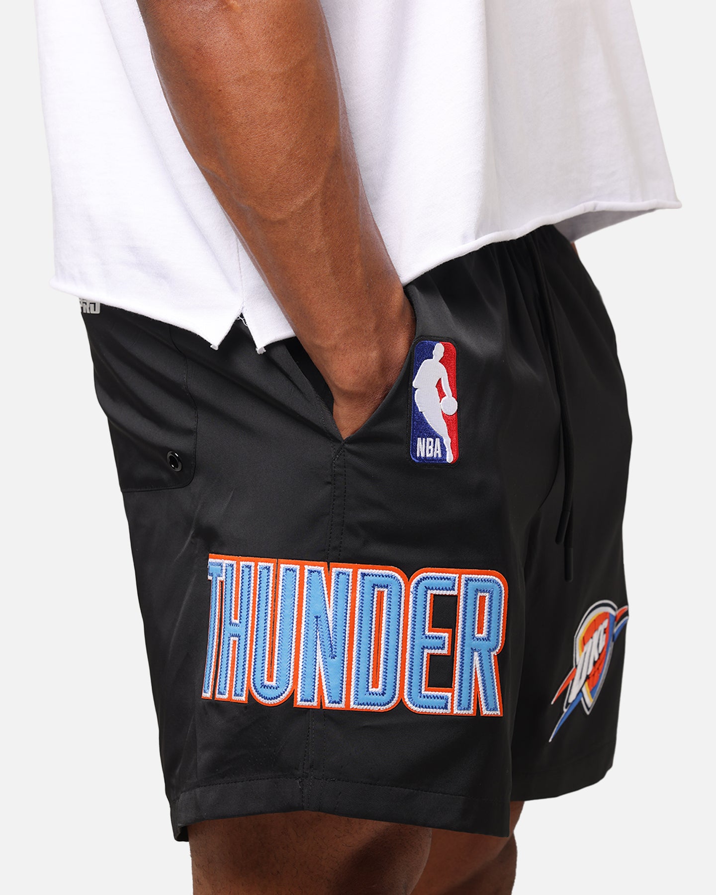 Pro Standard Oklahoma City Thunder Classic Woven Shorts Black、mySite、zt4zffjzw
