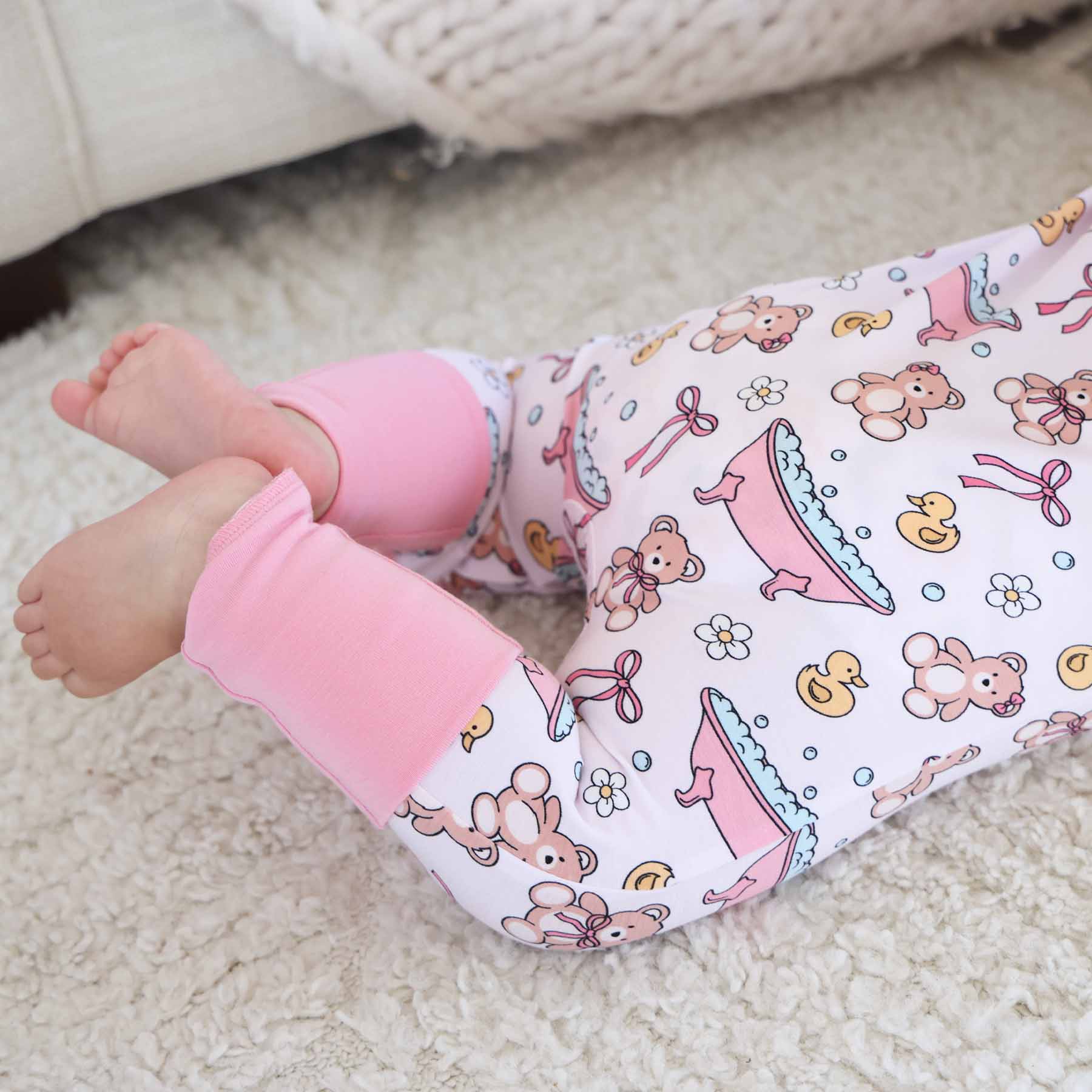  Bathtime Besties Convertible Zip Romper | Pink、mySite、layawaytickets