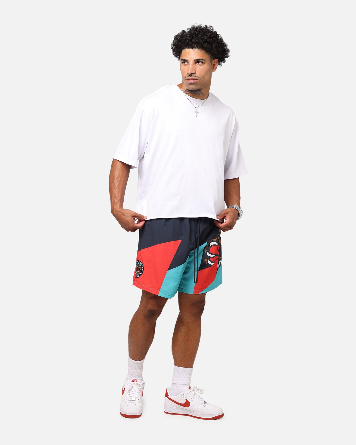 Mitchell & Ness Memphis Grizzlies 30 Year Shorts Black/Teal、mySite、zt4zffjzw