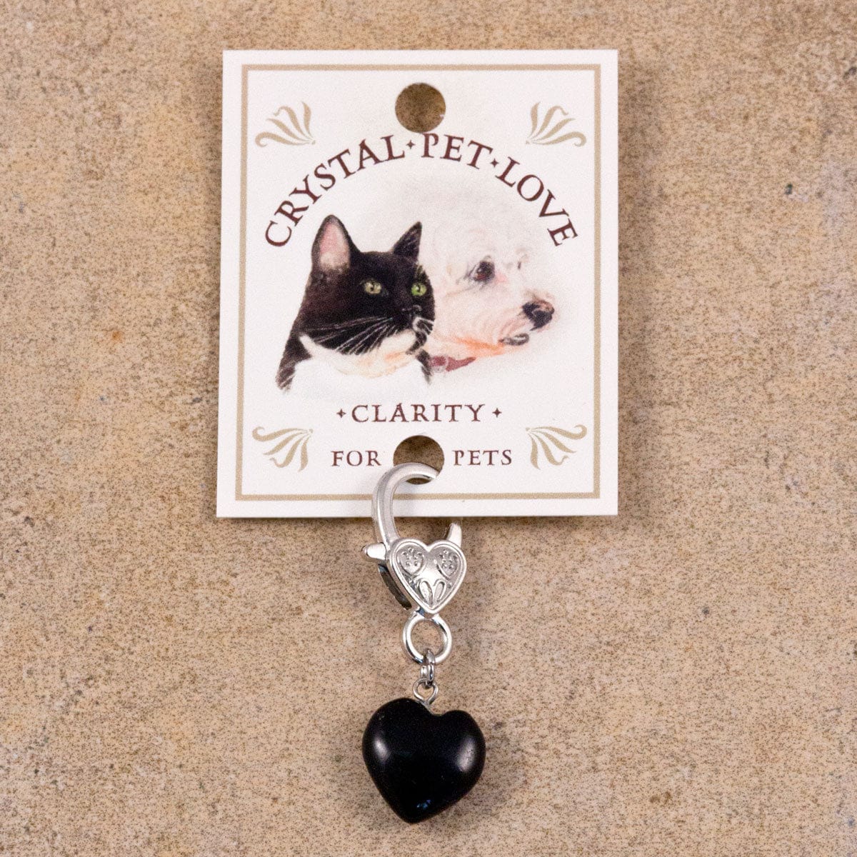 Black Obsidian Healing Pet Charm-Clarity Handmade、mySite、g9winljtr