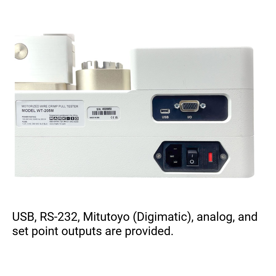 Mark-10 Motorized Wire Crimp Pull Tester WT-205M、mySite、lovesweatpilates