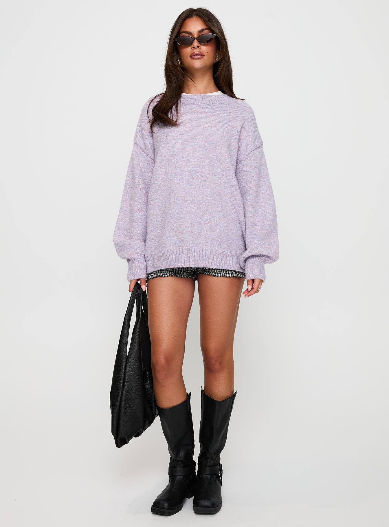 Ryanna Sweater Lilac、mySite、solidvoid
