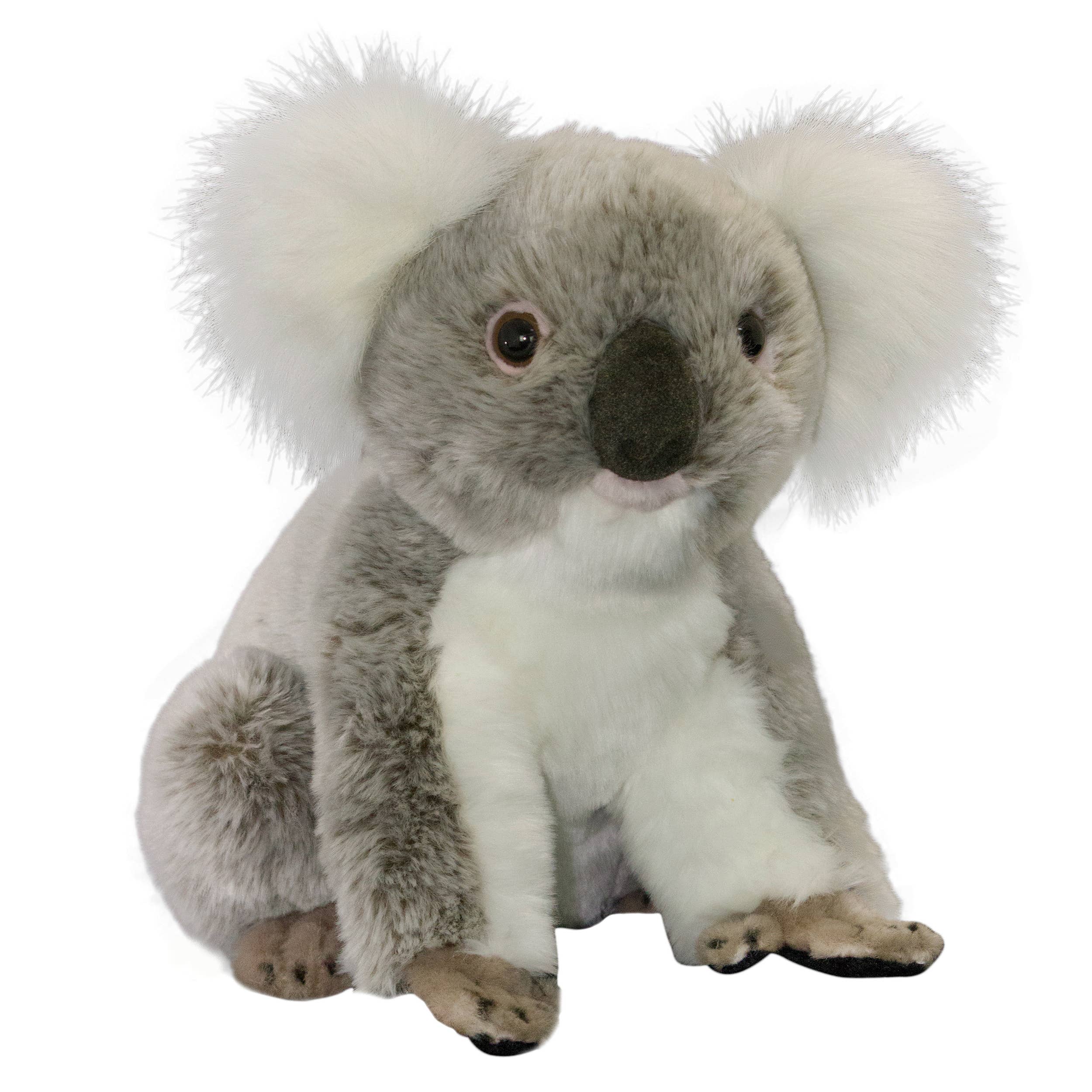 Plush Lifelike Stuffed Koala Sitting Pose、mySite、g9winljtr