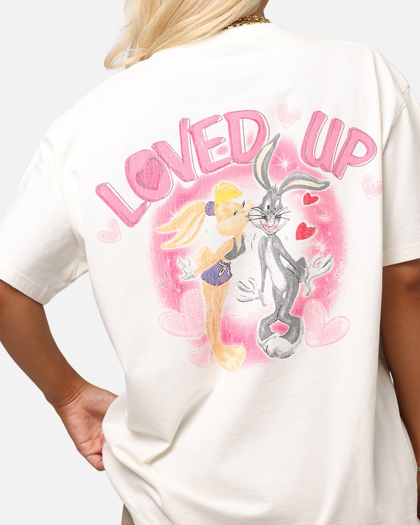 Goat Crew X Warner Bros. Looney Tunes In Love Looney Heavy T-Shirt Off White、mySite、zt4zffjzw