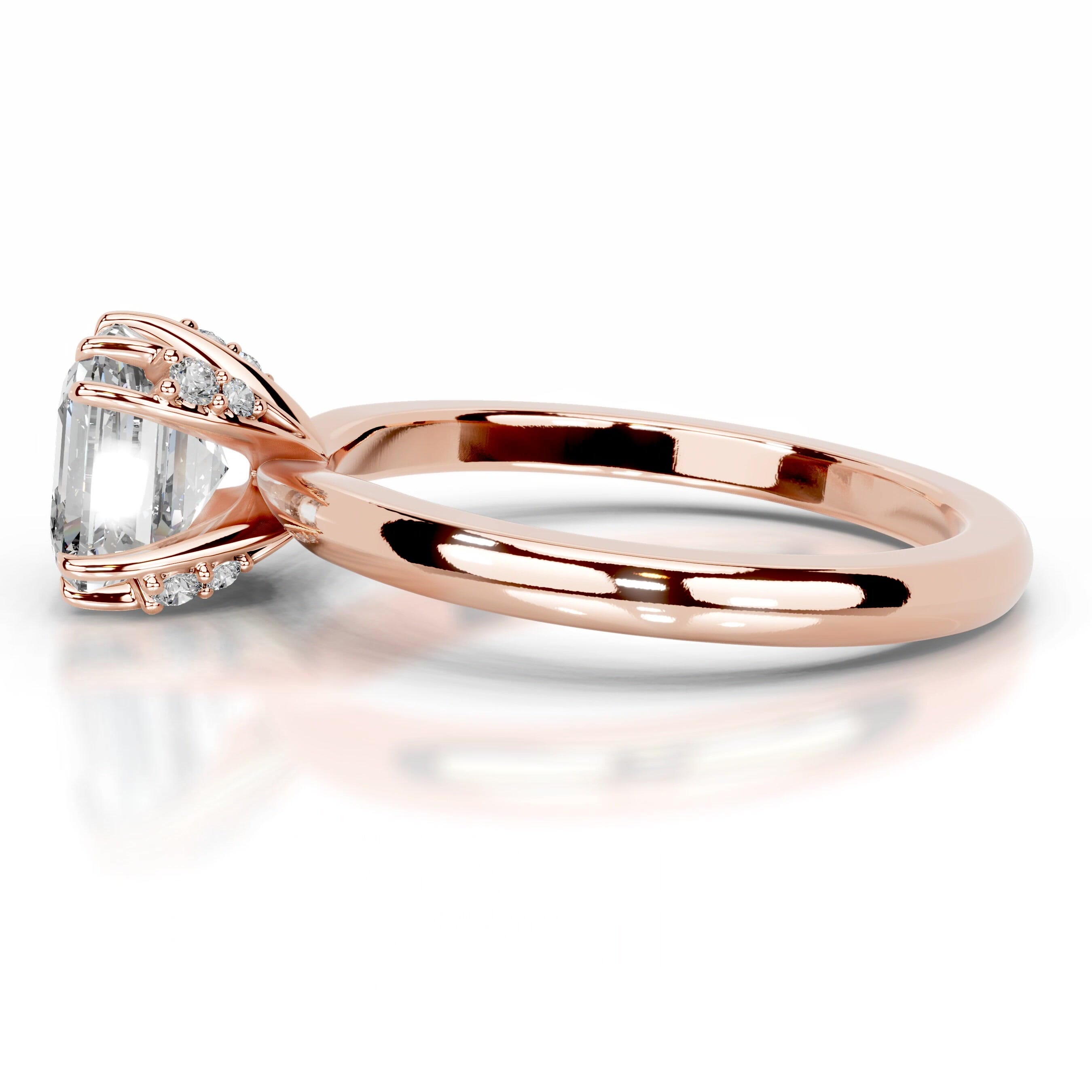 Torvi Diamond Engagement Ring - 14K Rose Gold、mySite、hinf8tx79