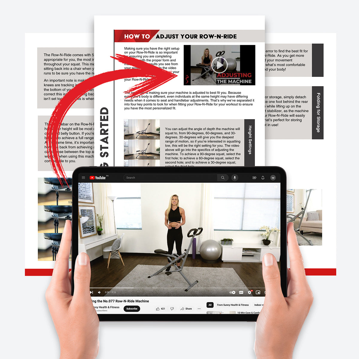  The Row-N-Ride® Guide to Sculpt & Tone: A Complete Guide & 12 Week Workout Program E-Book、mySite、ghnorth