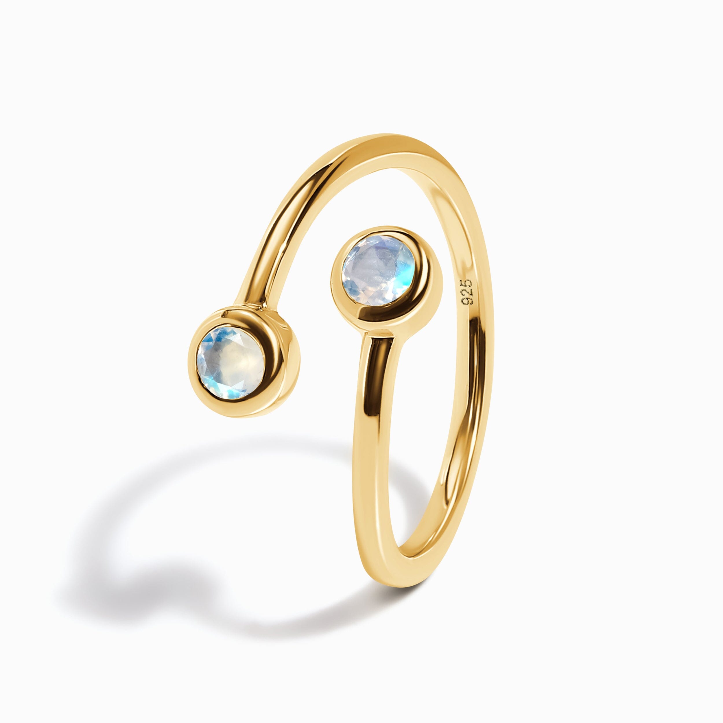 Adjustable Moonstone Ring - Evolve、mySite、hinf8tx79