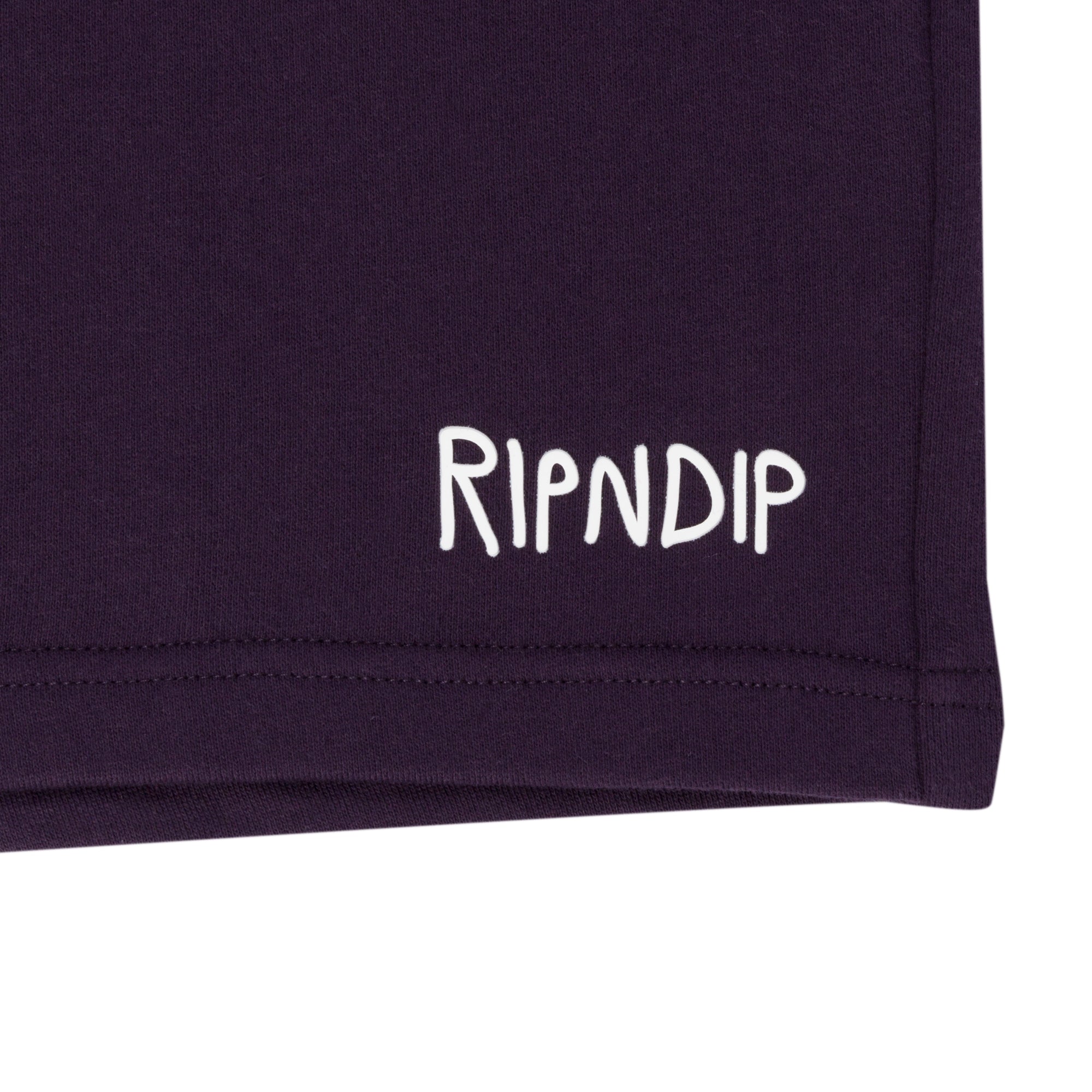  Ripndip OG Sweatshorts (Dark Purple)、mySite、merchandisen
