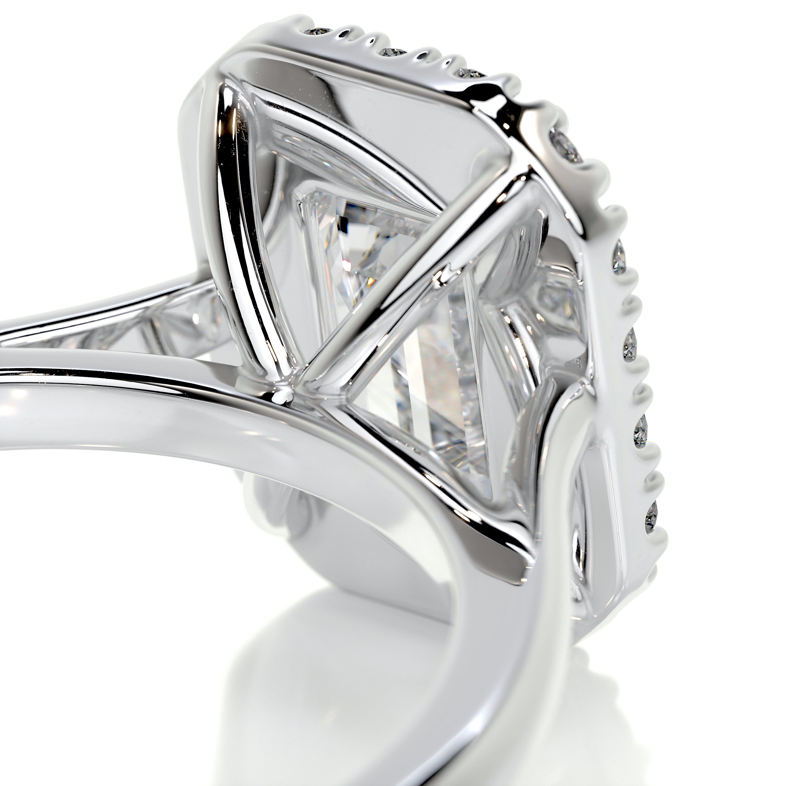 Vanessa Diamond Engagement Ring -14K White Gold、mySite、hinf8tx79