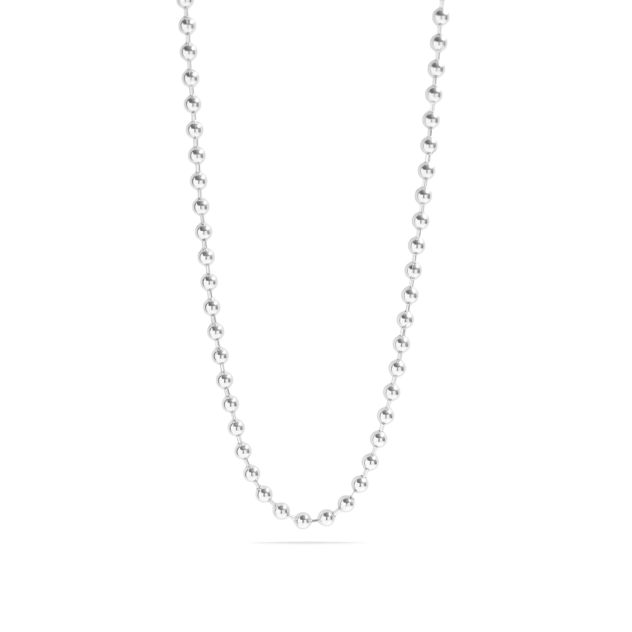 Stainless Steel Ball Bead Chain Necklace / CHJ4070、mySite、dreamappss