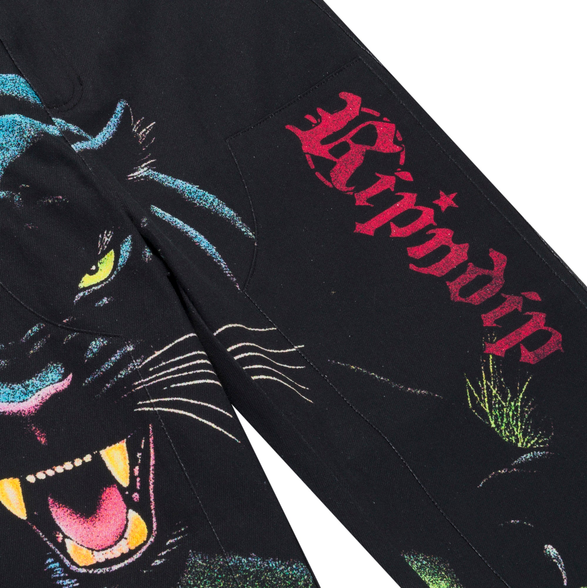  Fein Double Knee Pants (Black)、mySite、merchandisen