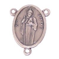  Saint Jude Center - Impossible or Desperate Causes Saint Pewter Rosary triang.、mySite、elrpsem3k