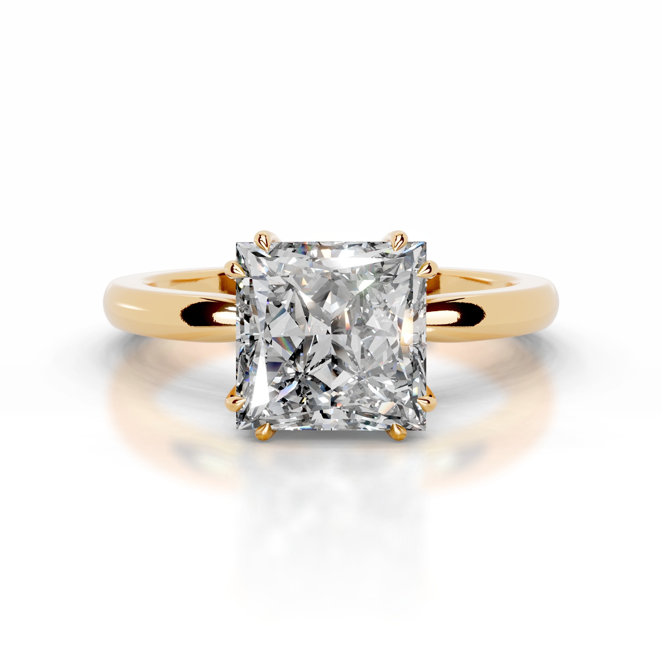 Collerina Lab Grown Diamond Ring - 18K Yellow Gold、mySite、hinf8tx79