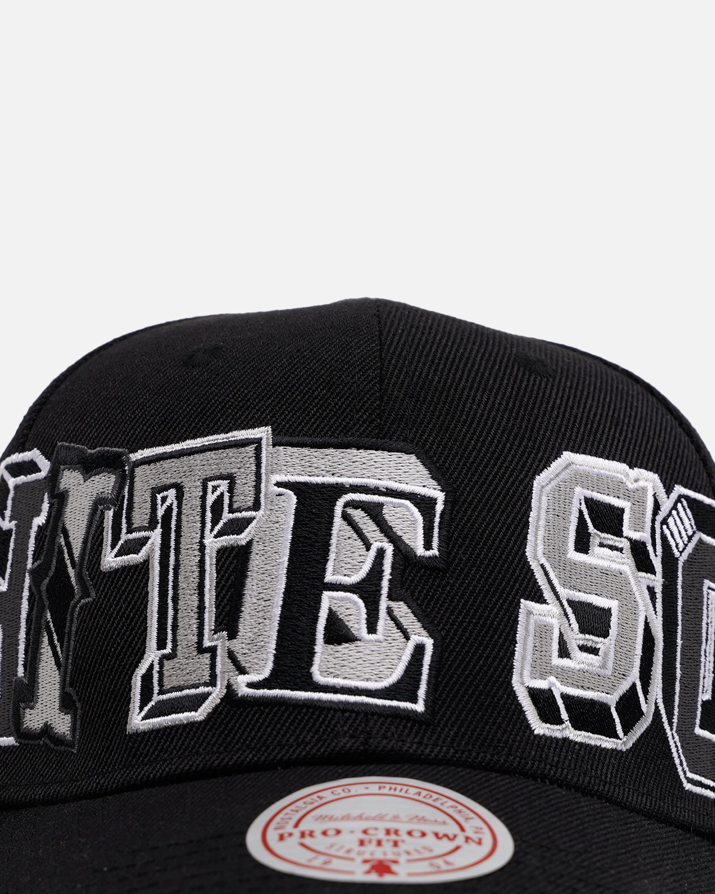 Mitchell & Ness Chicago White Sox 'Hyper Type' Pro Crown Snapback Black、mySite、zt4zffjzw
