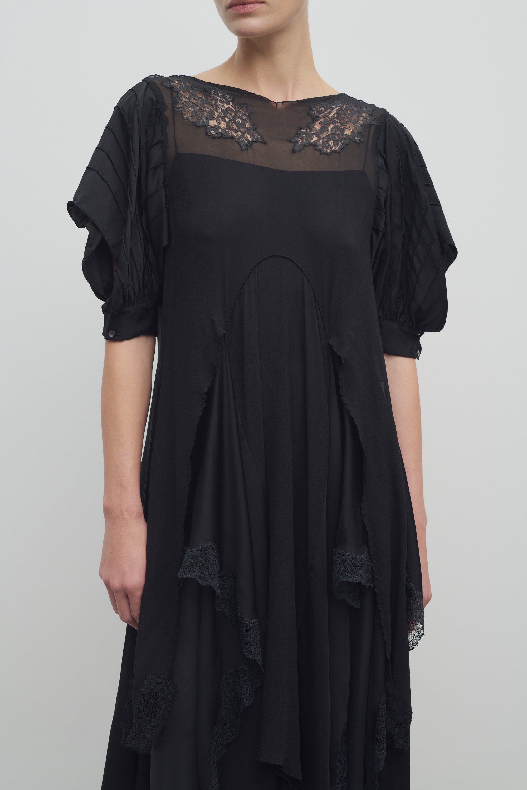 Poleis Dress in Cupro、mySite、aoinhome