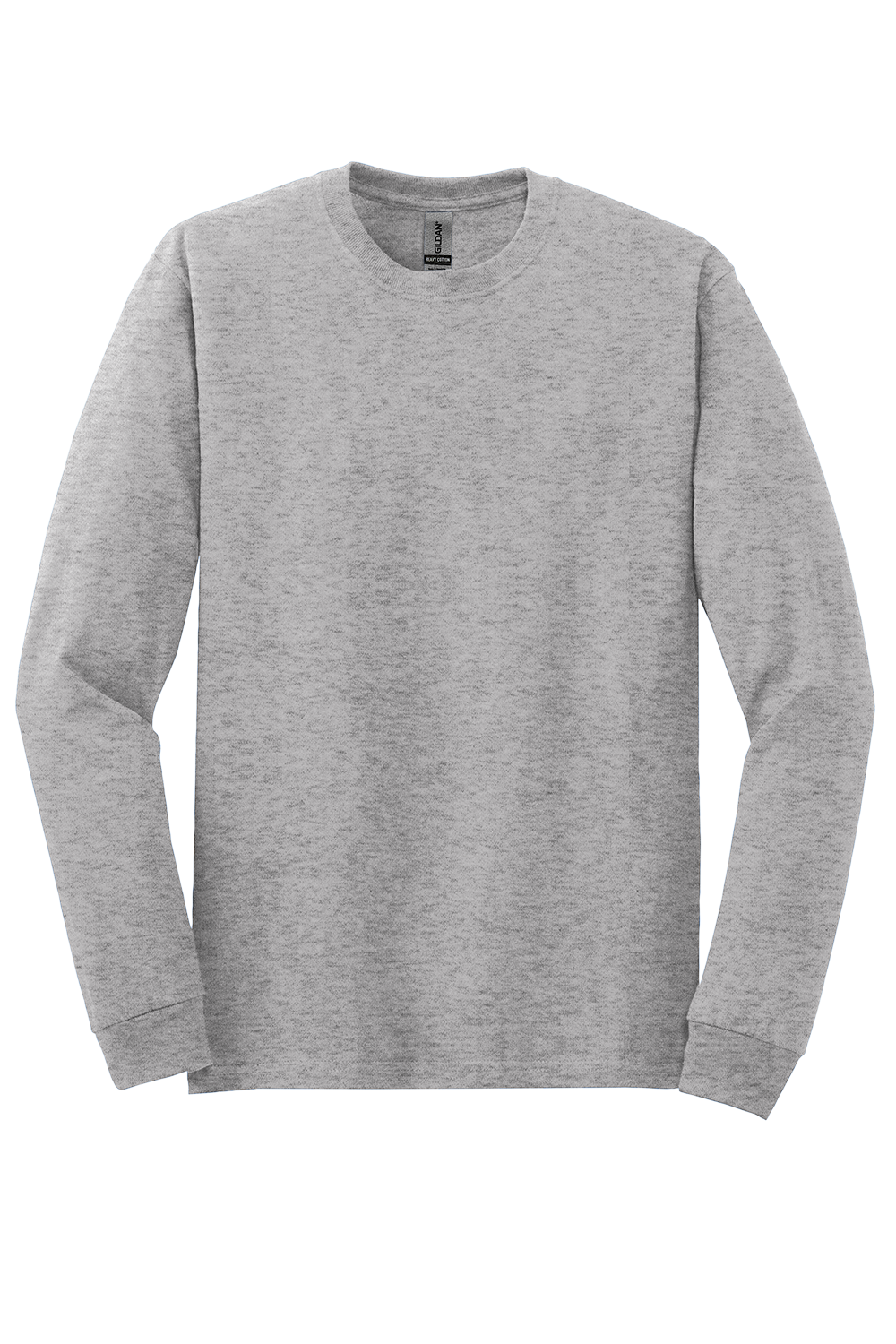 Gildan Heavy Cotton Long Sleeve Tee - Sport Grey (Kearny)、mySite、noshort