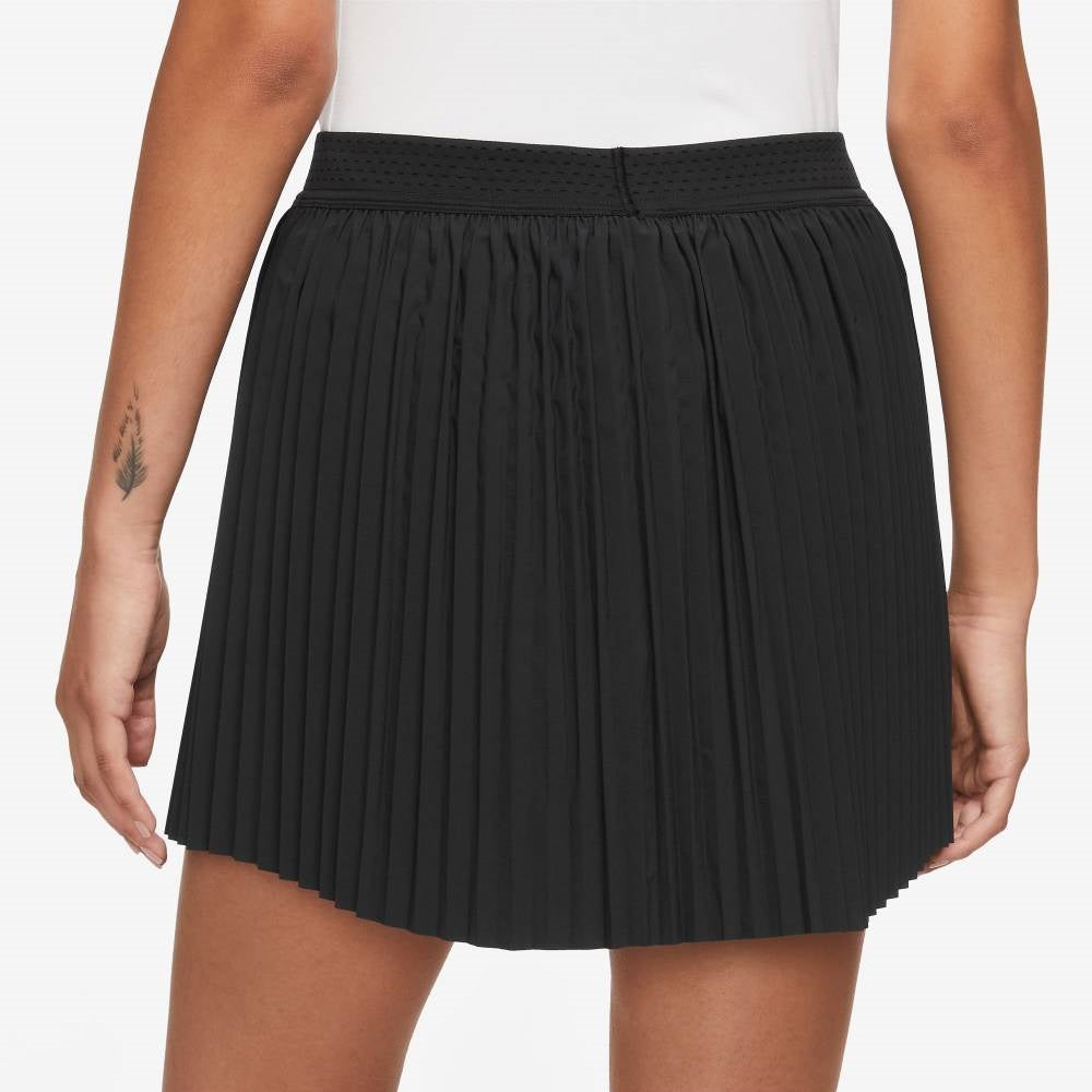 Nike Women's Dri-FIT Printed Club Skirt (Black/White)
