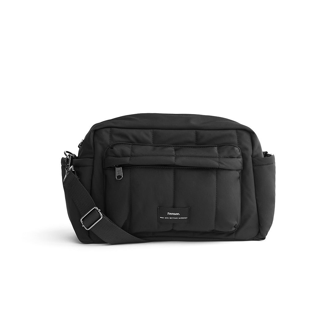  Finnson Freya Compact Changing Bag + Oversized Stroller Organiser - Black、mySite、merchandisen