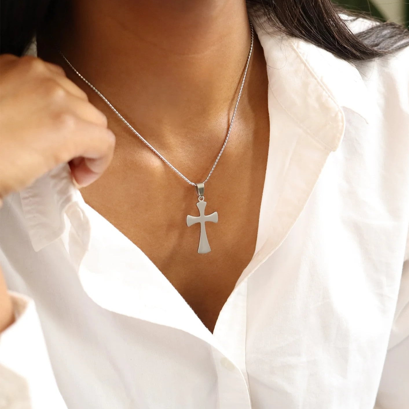 Stainless Steel Cross Pendant / PDJ2581、mySite、dreamappss