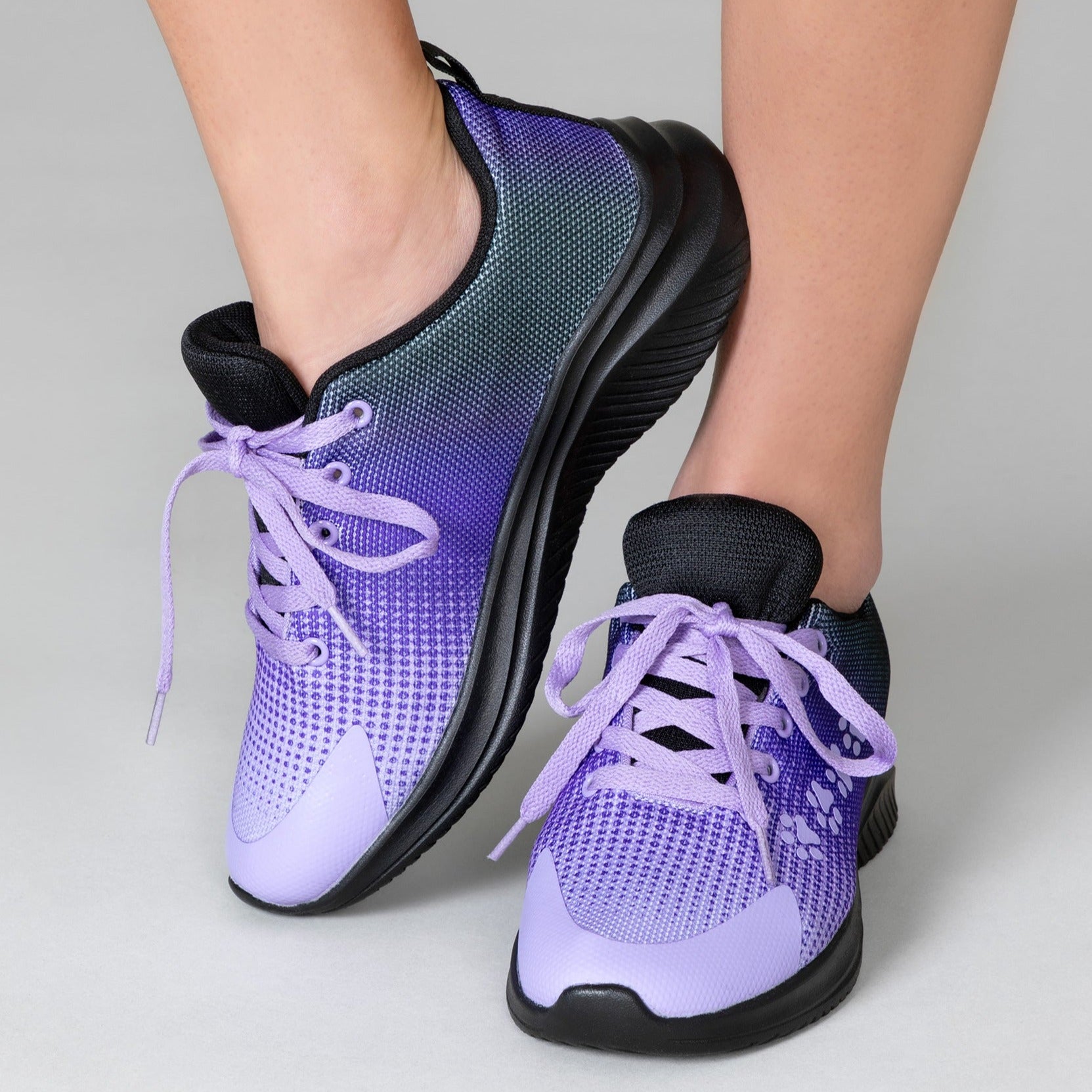 Ombre Paw Print Walking Shoes、mySite、camillekostekn