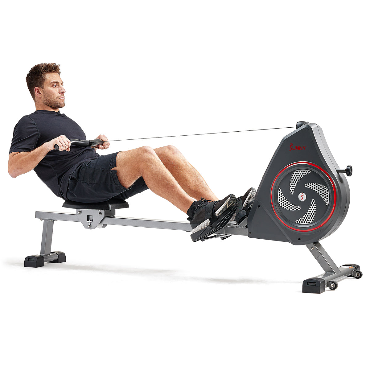  Smart Premium Air and Magnetic Resistance Exercise Rowing Machine、mySite、ghnorth