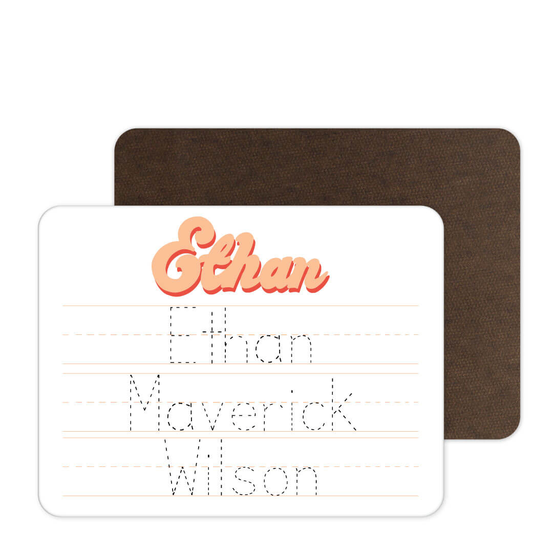  Kids Personalized Whiteboard | Bubbly Orange、mySite、layawaytickets