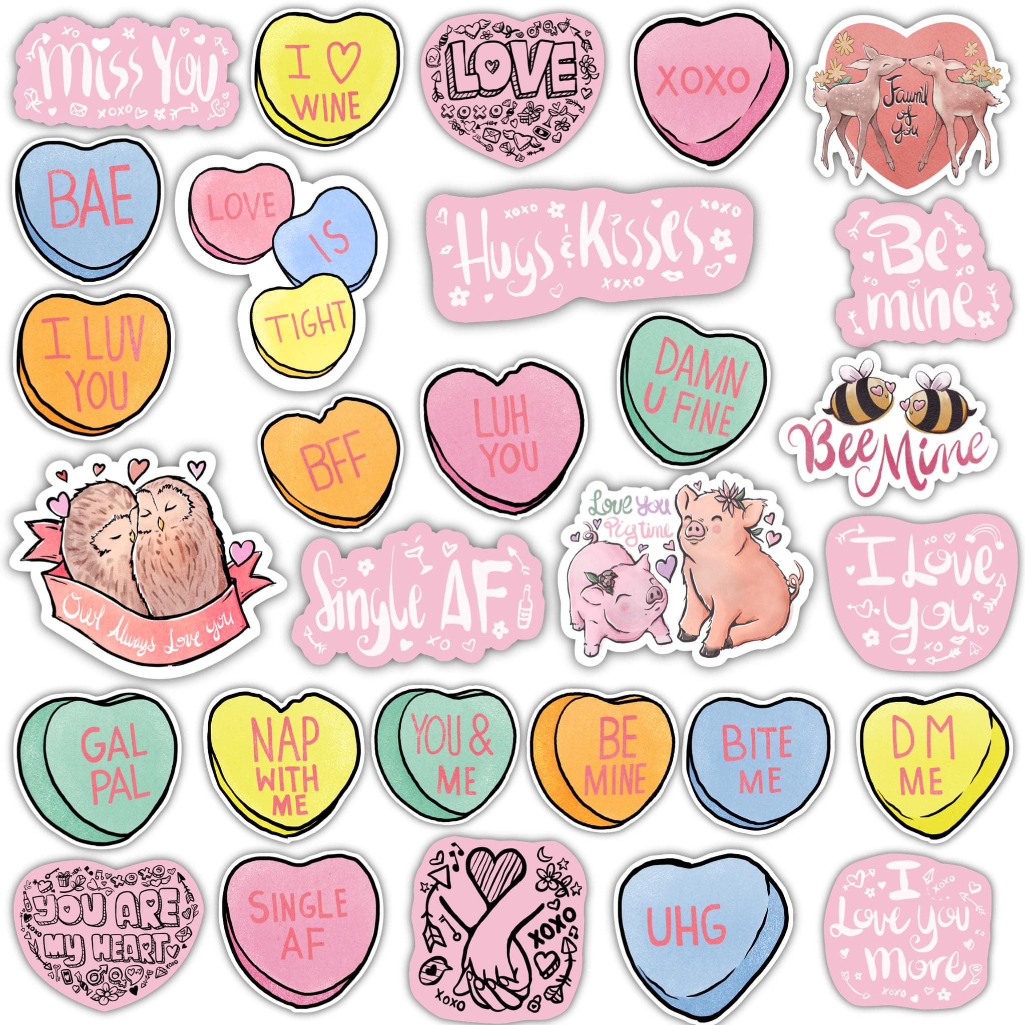  Valentine's Sticker Mega Pack、mySite、elrpsem3k