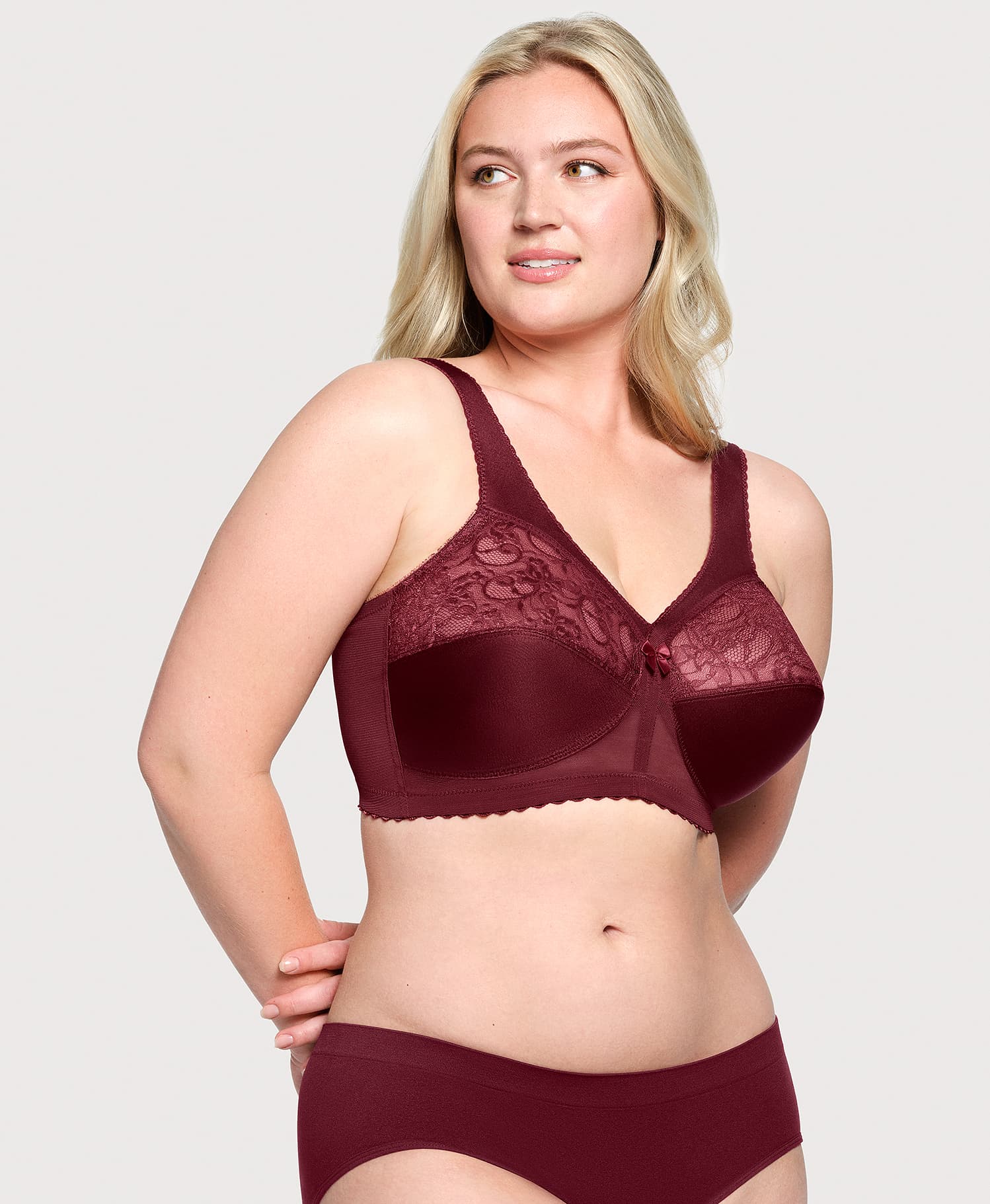  MagicLift Original Support Bra Burgundy、mySite、justintrudeaud