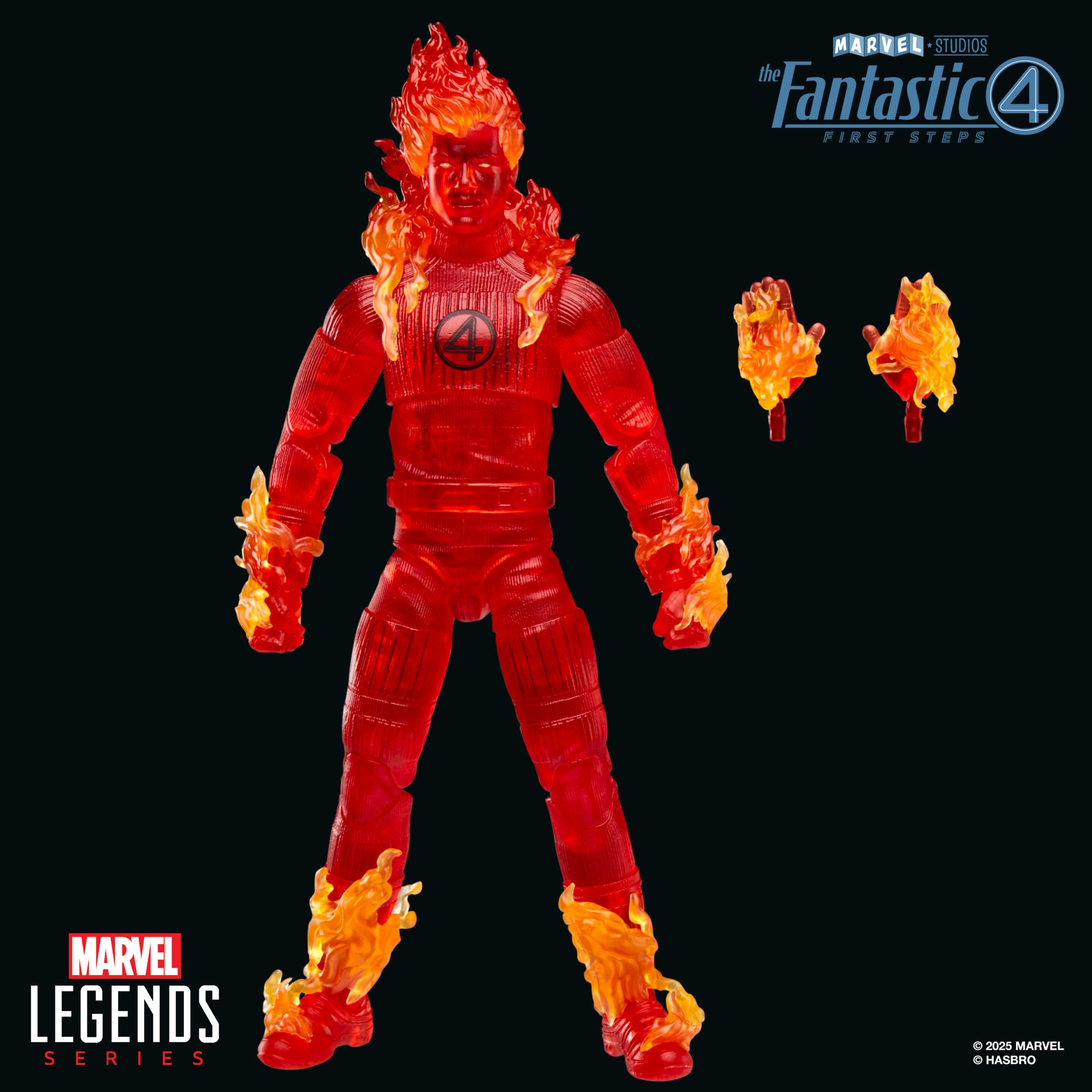 Marvel Legends Series Fantastic Four First Steps Human Torch、mySite、hgirdovlk