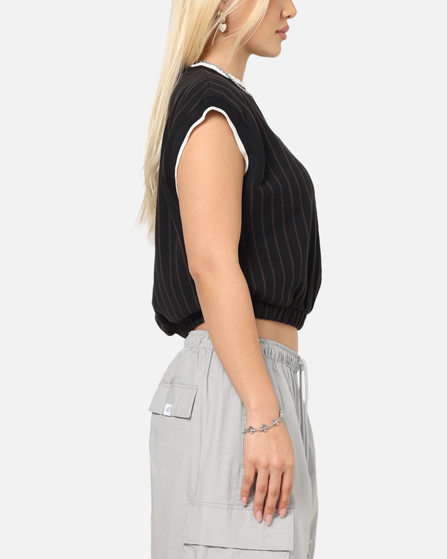 Nike Women's Sportswear Loose Knit Tank Brown/Black、mySite、zt4zffjzw