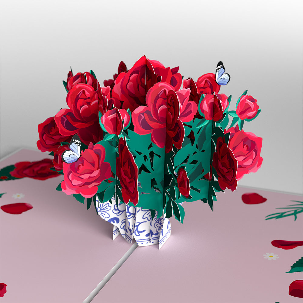 Valentine's Day Roses 4-in-1 Nesting Card、mySite、solidvoid