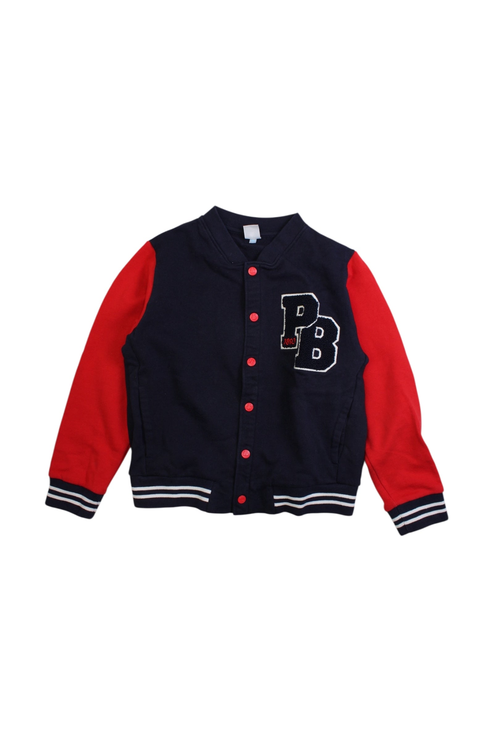 Petit Bateau Varsity Jacket 8Y、mySite、g9winljtr