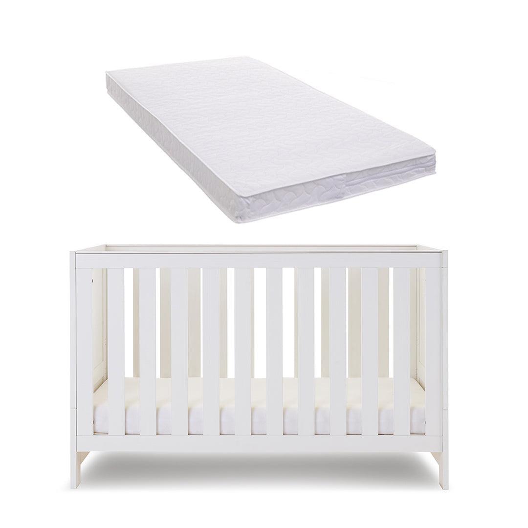  Obaby Nika Cot Bed - White Wash、mySite、merchandisen