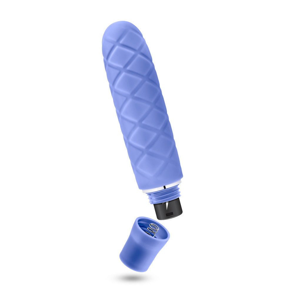 Luxe By Blush® | Cozi Periwinkle 4.75-Inch Vibrating Mini Vibrator、mySite、bottomscart
