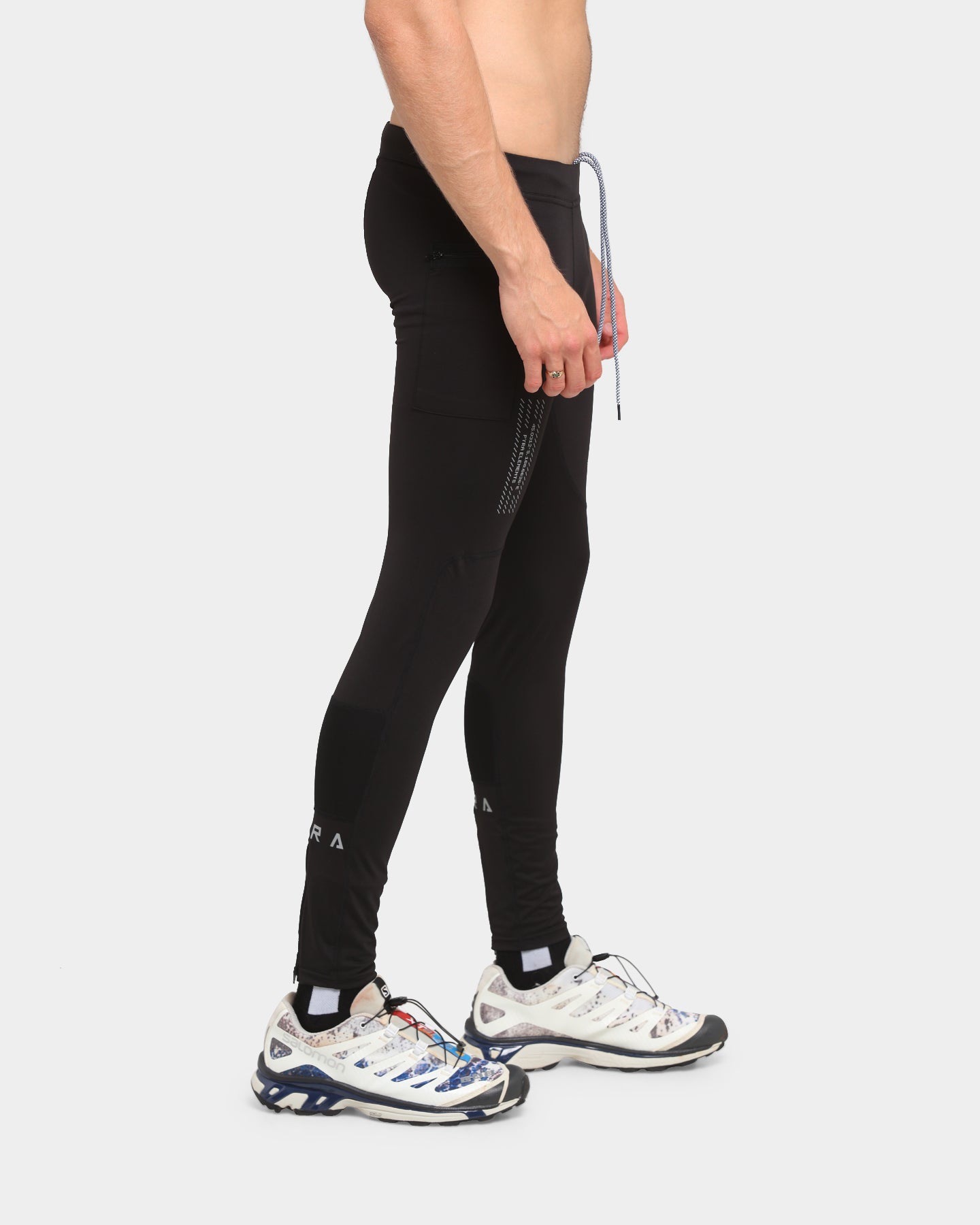 Pyra Test Run Tights Black、mySite、zt4zffjzw