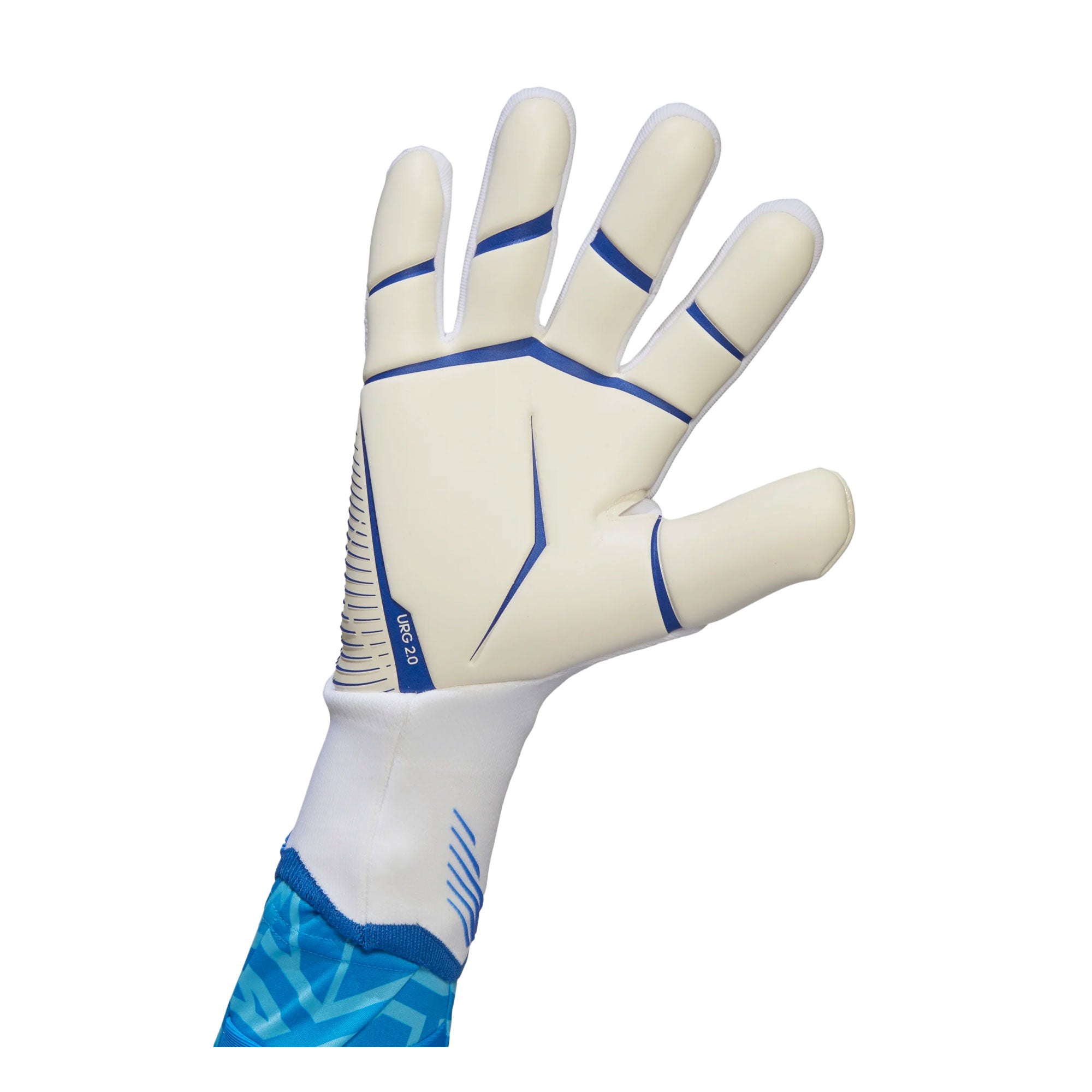 adidas Men's Predator Pro Goalkeeper Gloves White/Hi Res Blue、mySite、noshort