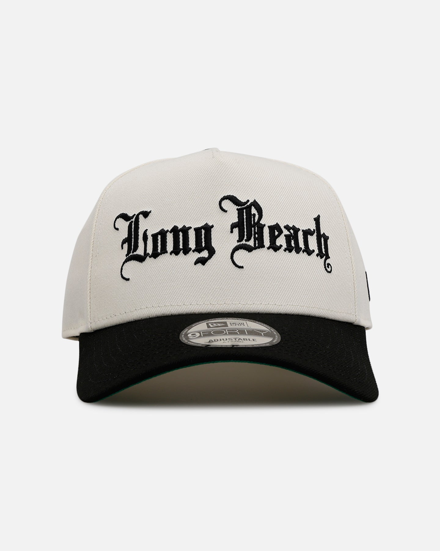 New Era Long Beach 'Homage' 9FORTY A-Frame Snapback Chrome/Black、mySite、zt4zffjzw
