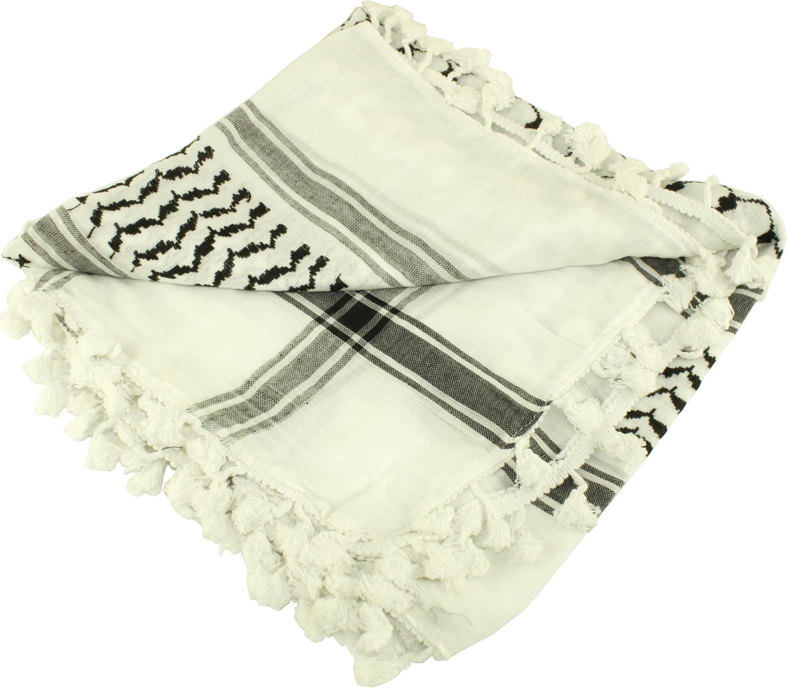 Black Palestine Shemagh With Tassels Arab Head Scarf Authentic LT-WTH、mySite、topwebapps