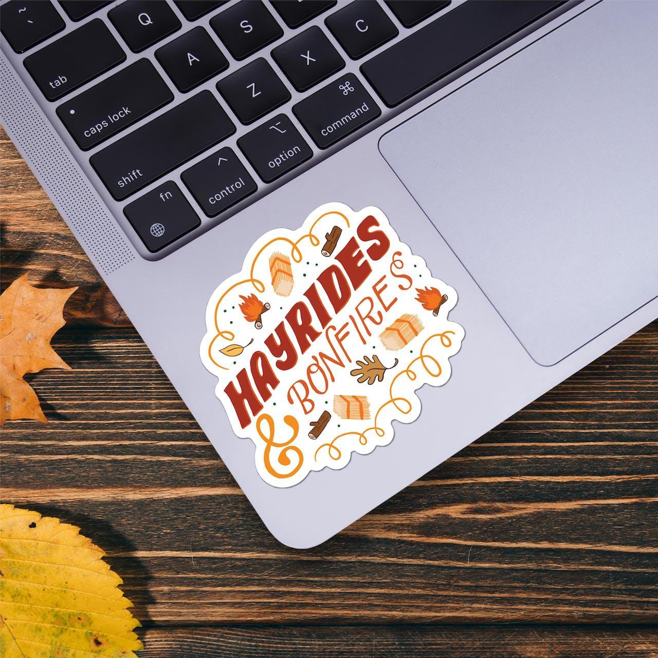  Hayride & Bonfires Sticker、mySite、ghnorth