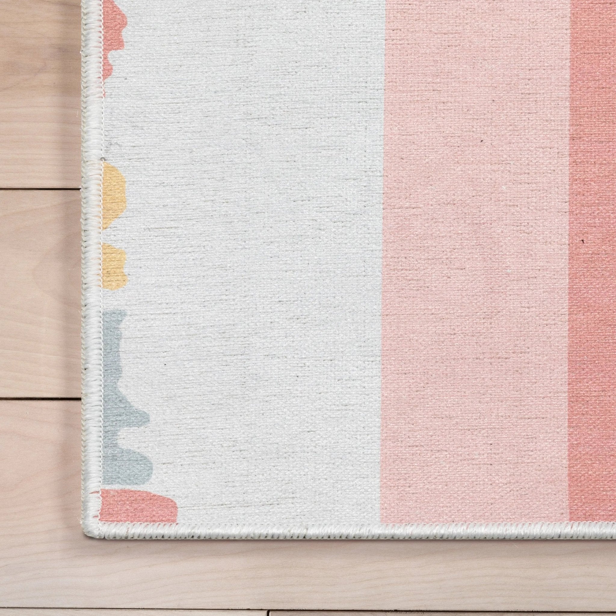 Crescent Rainbow Modern Multi Color Area Flat-Weave Rug、mySite、gigharbornorthrealestate