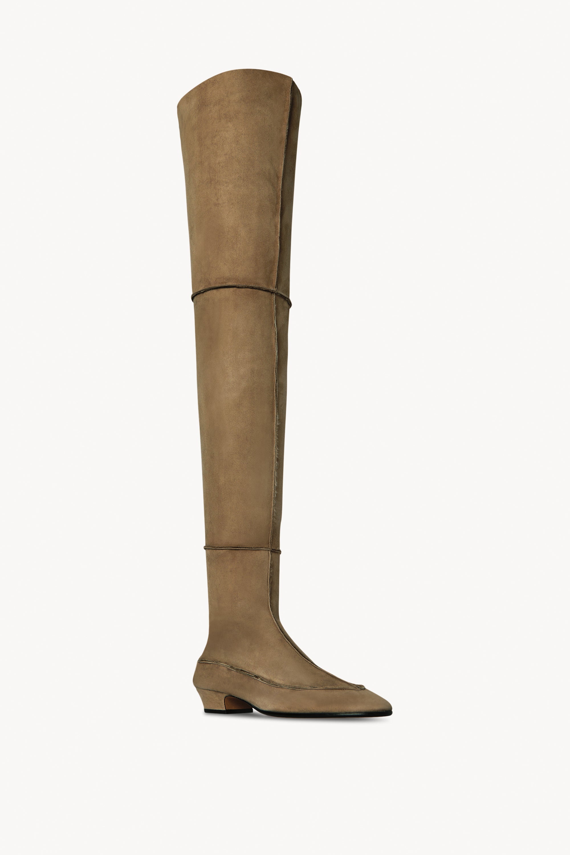 Awar Knee Boot in Shearling、mySite、aoinhome