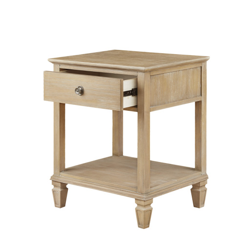 Victoria Bedside Table Reclaimed Grey、、eastwooduniform