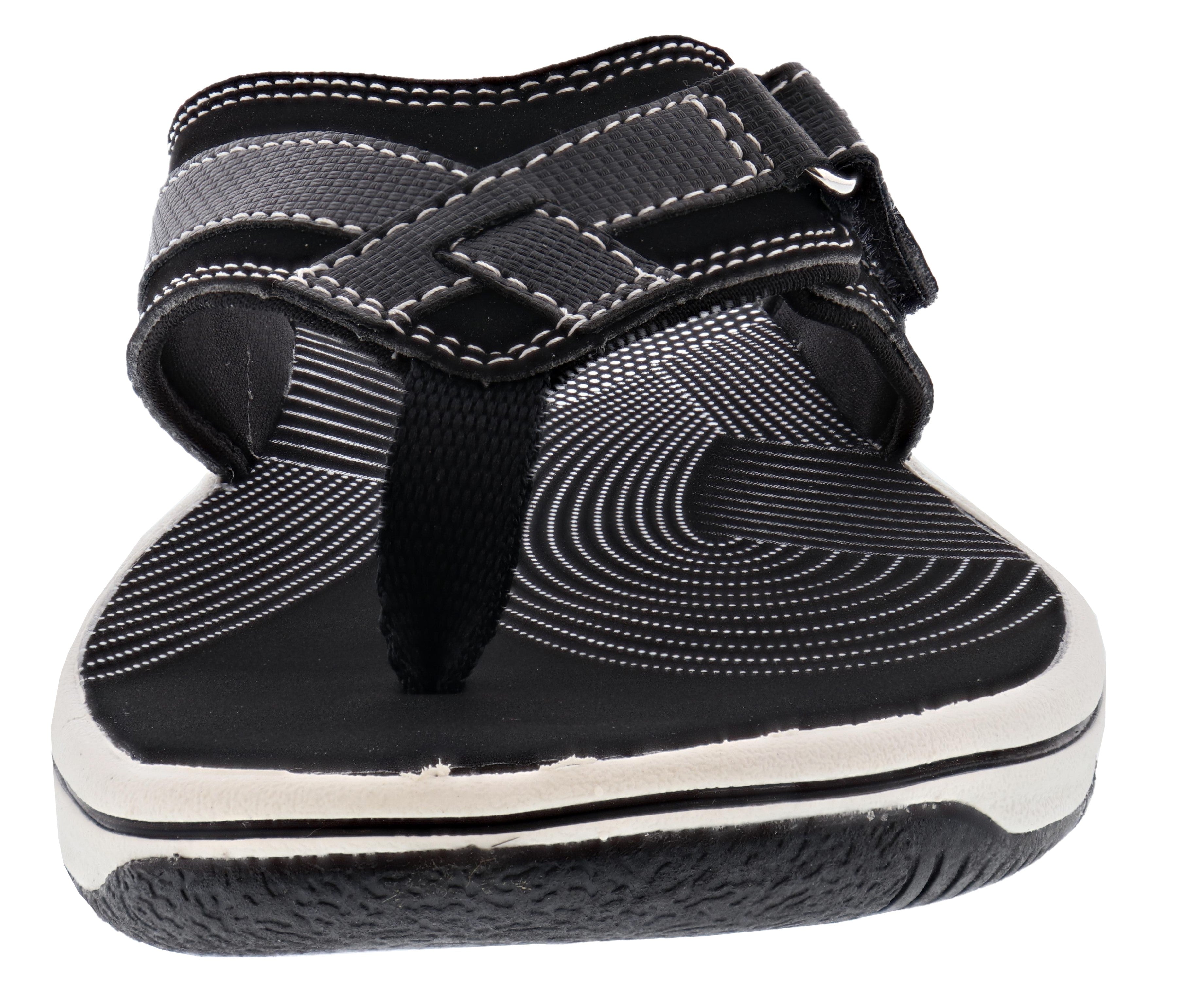 Clarks Women Sandals Lightweight Flip Flops Breeze Sea、mySite、dreamappss