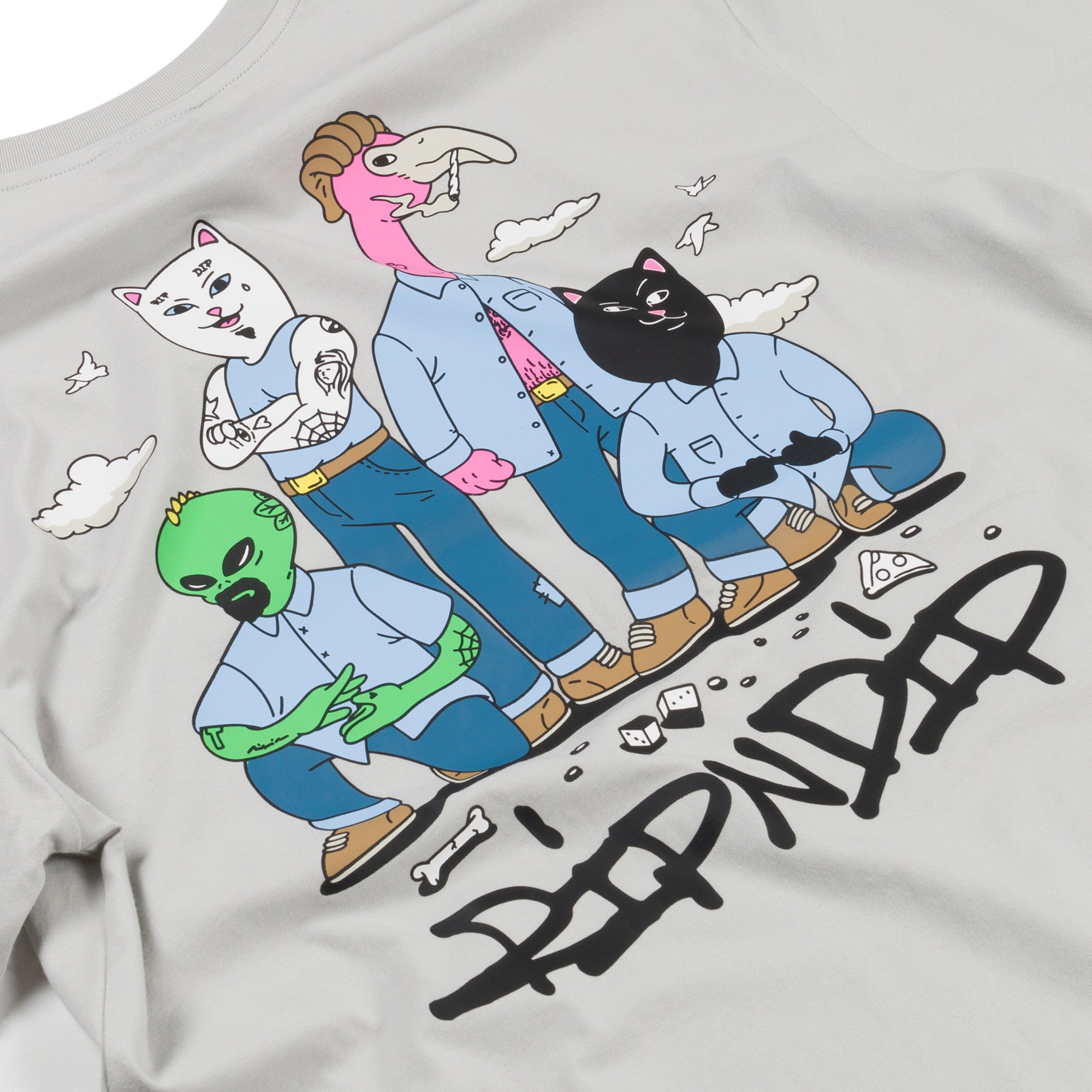  So Dangerous So Cute Tee (Grey)、mySite、merchandisen