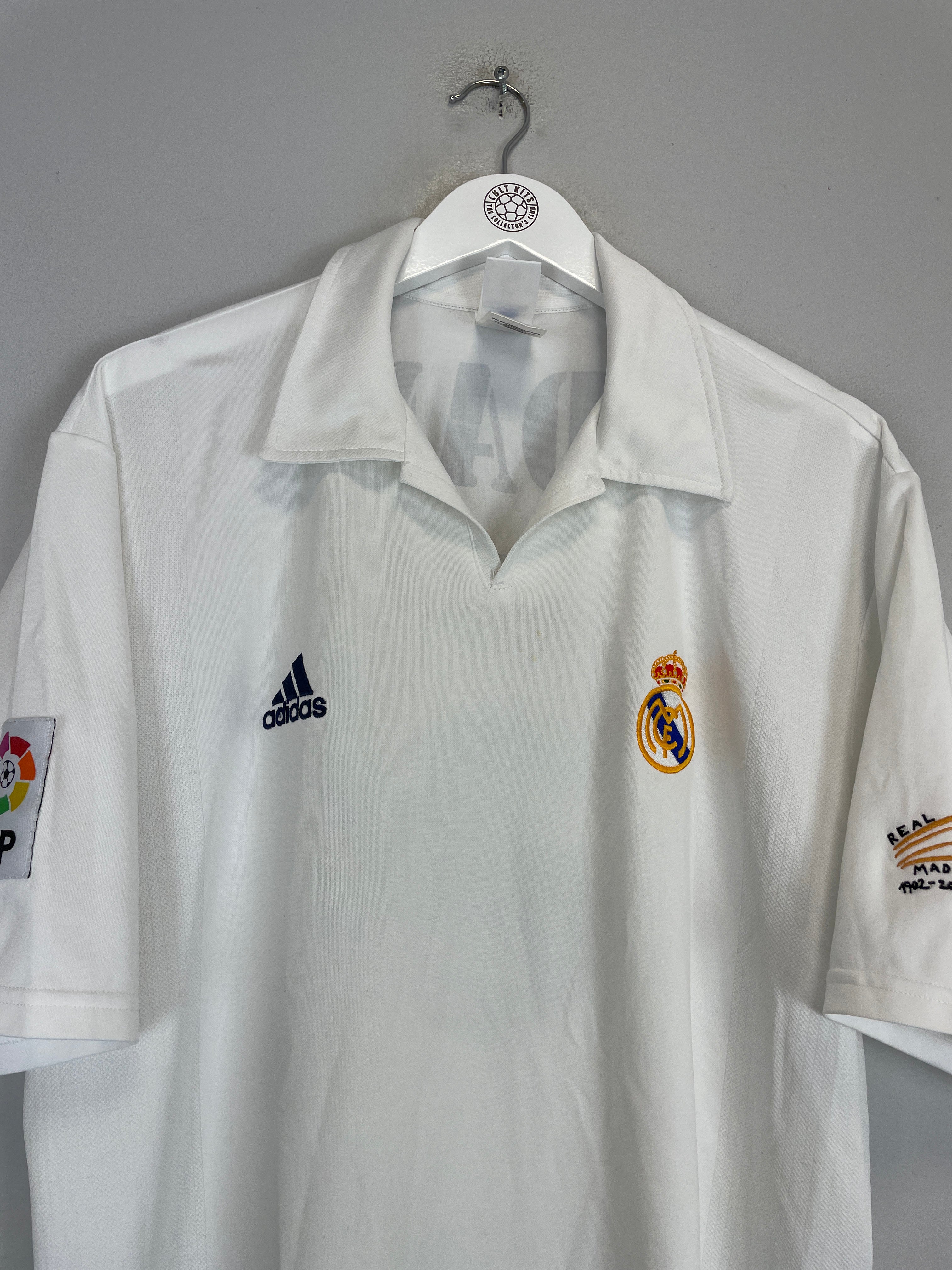 2001/02 REAL MADRID ZIDANE #5 *CENTENARY* HOME SHIRT (L) ADIDAS、mySite、sh2001/02 REAL MADRID ZIDANE #5 *CENTENARY* HOME SHIRT (L) ADIDAS、mySite、glenpowelloop_name