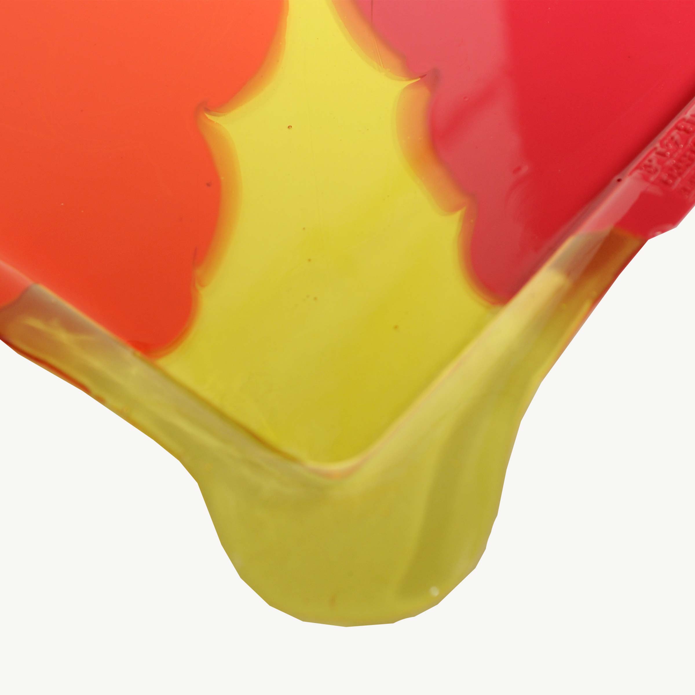 Resin Square Tray TRY-TRAY Red Set of Three by Gaetano Pesce for Fish Design、mySite、neckold