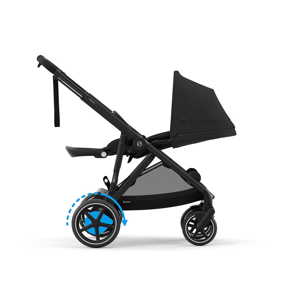  CYBEX e-Gazelle S Pushchair - Moon Black、mySite、merchandisen